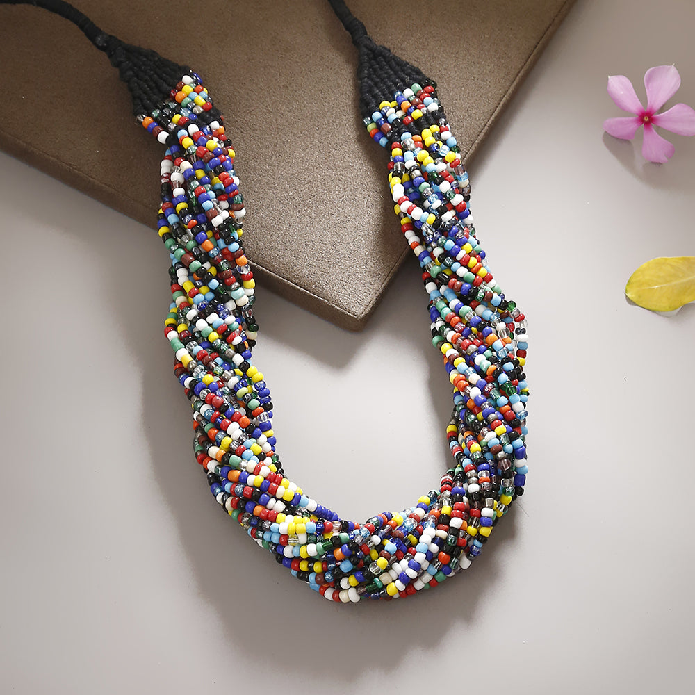  tibetan beadwork necklace