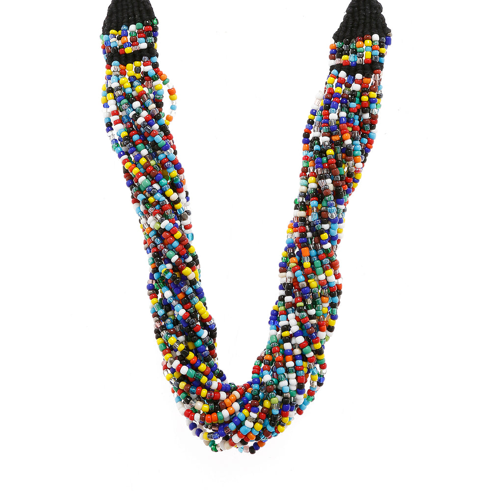  tibetan beadwork necklace