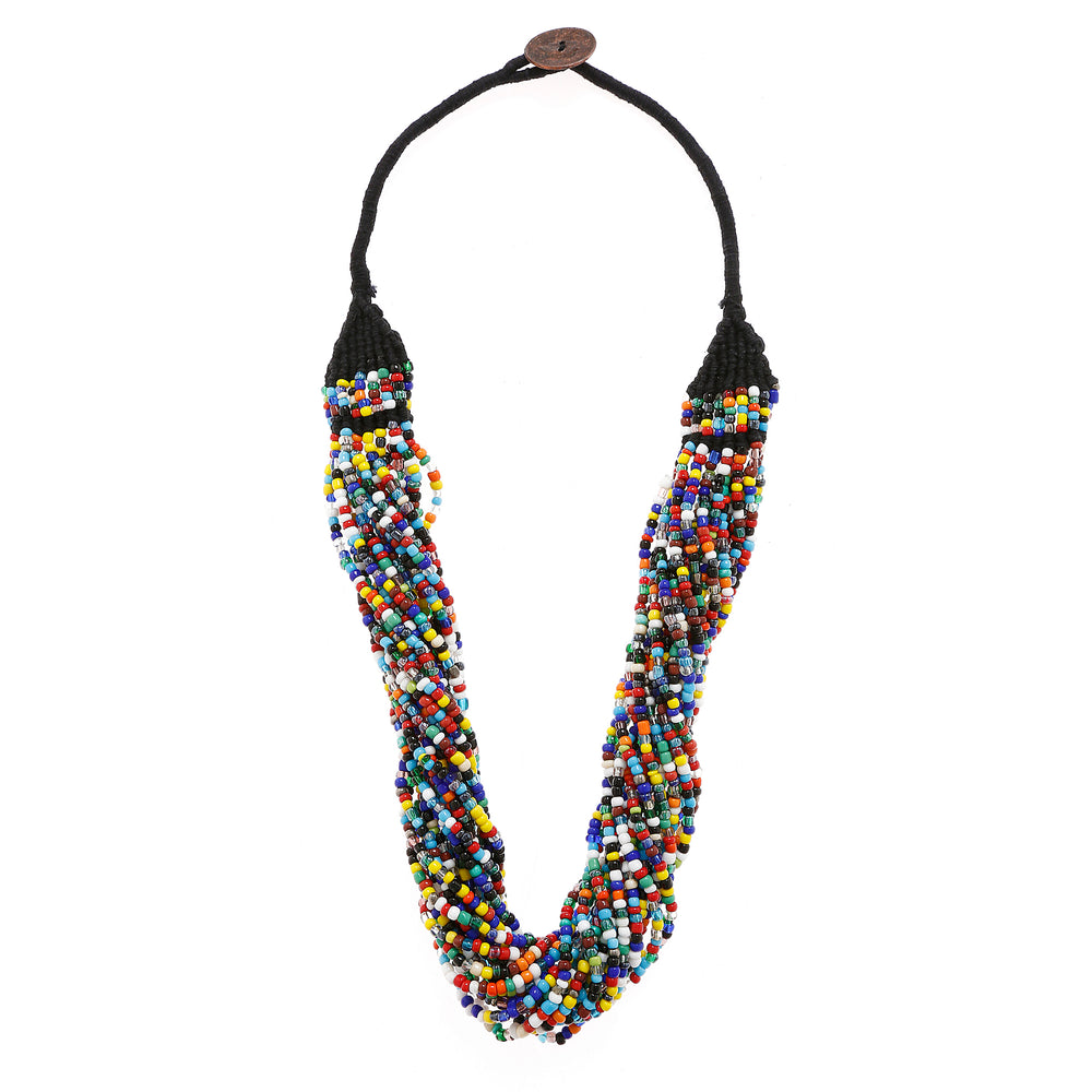  tibetan beadwork necklace