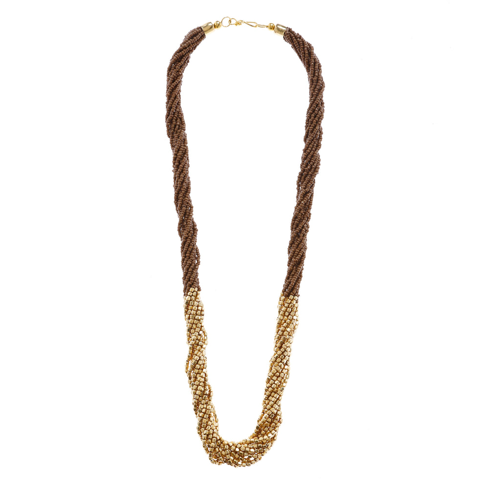 Handcrafted Beads Necklace by Bamboo Tree Jewels