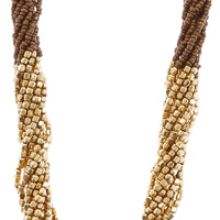 Handcrafted Beads Necklace by Bamboo Tree Jewels