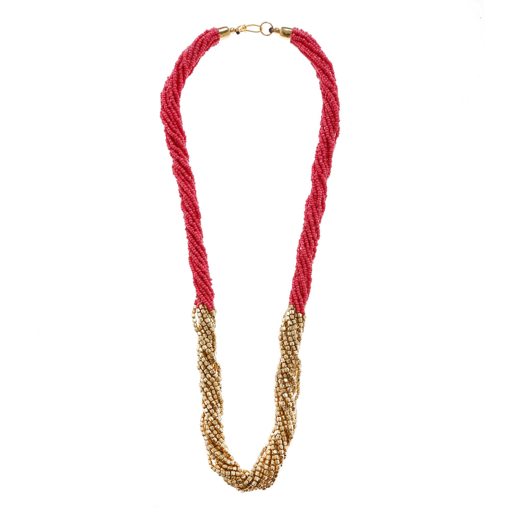 tibetan beadwork necklace