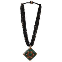  tibetan beadwork necklace