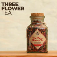 The Three Flower Tea - Rose, Hibiscus & Pomegranate Tisane