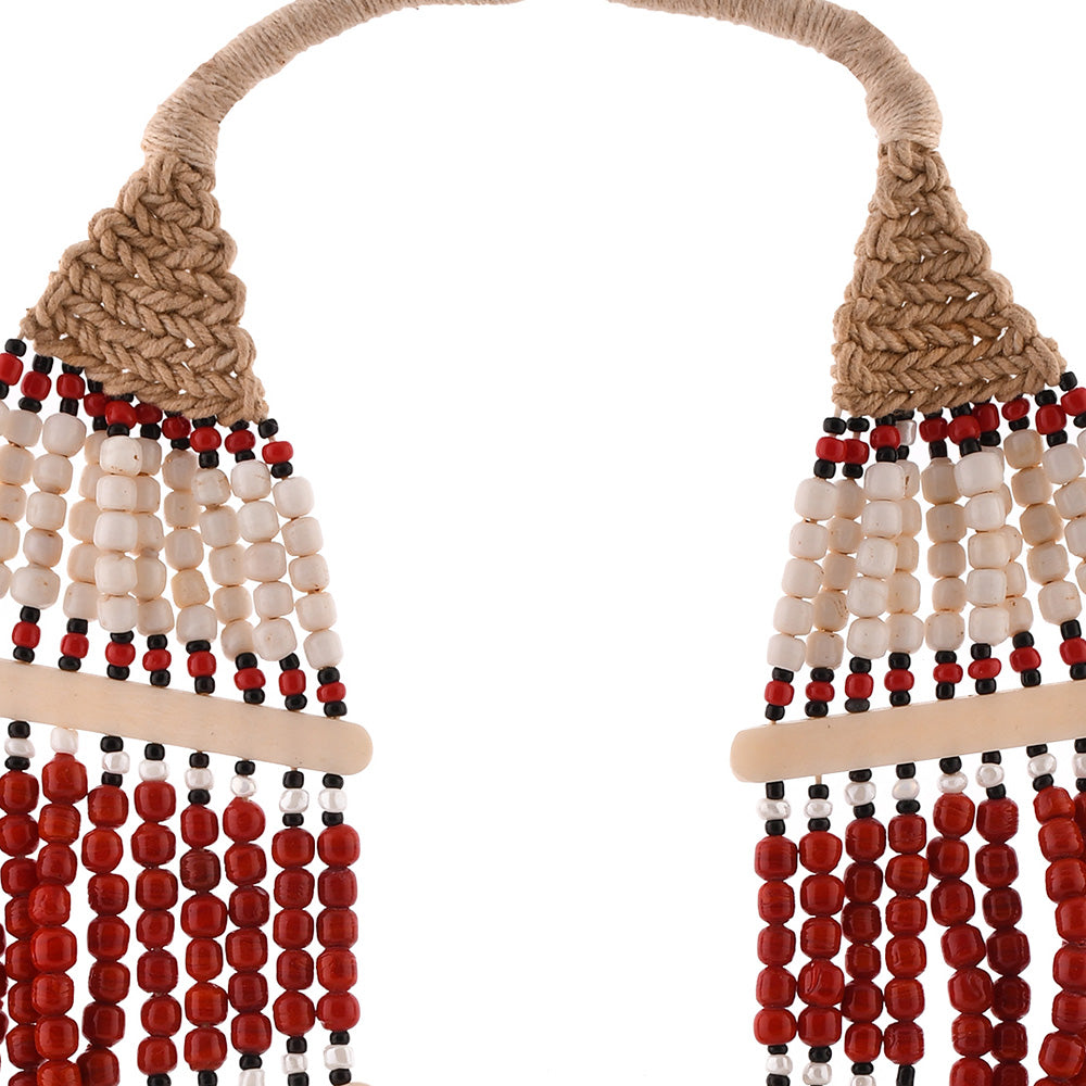 tibetan beadwork necklace