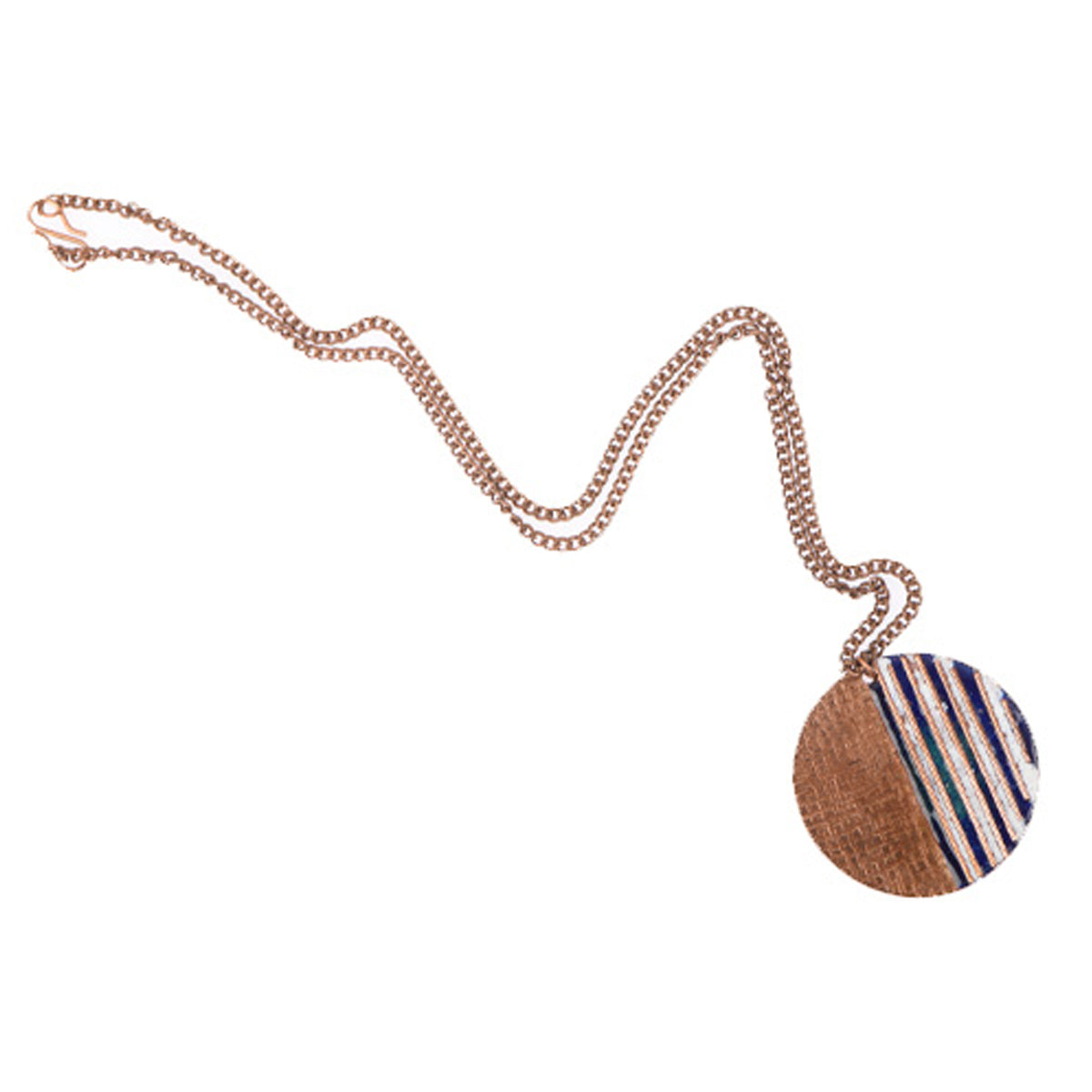 copper & brass necklace