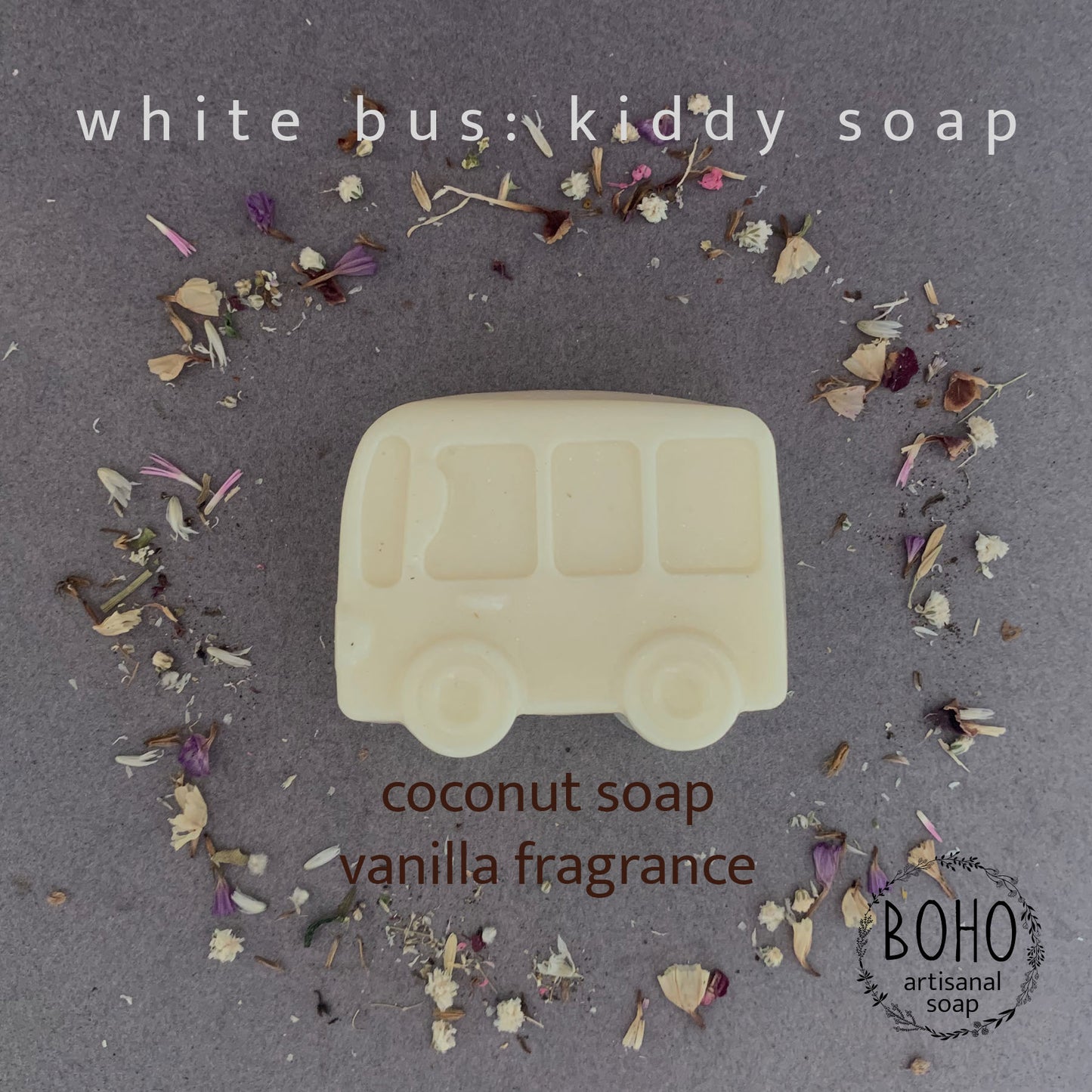 Bus Coconut Milk - Handmade Boho Artisanal Soap