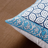 Block Printed Cushion Cover 