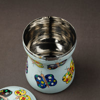 Handpainted Steel Container 