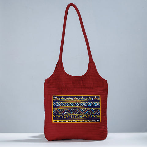 handpainted shoulder bag