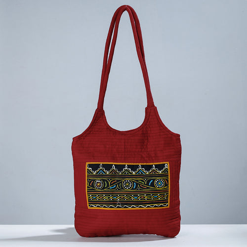 handpainted shoulder bag