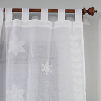  applique cutwork door curtain
