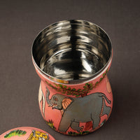 Handpainted Steel Container 