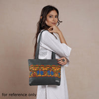 madhubani jute shoulder bag