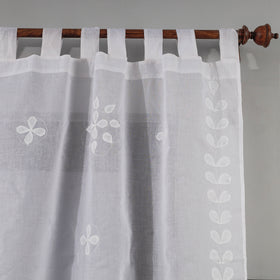 Buy Applique Patti Kaam Pure Cotton Door Curtain from Rampur Online l iTokri.com