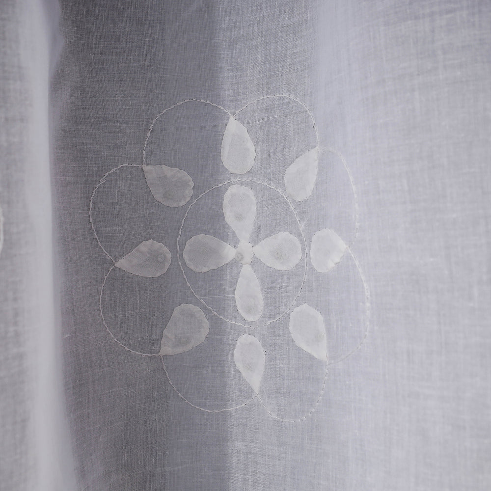  Applique Work Curtain