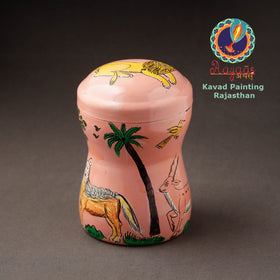  Kavad Handpainted Stainless Steel Multi Utility Canister 