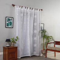  applique cutwork door curtain