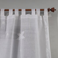  applique cutwork door curtain