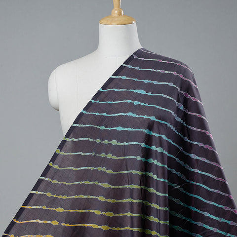 Buy Leheriya Tie-Dye Chanderi Silk Fabric Online l iTokri.com