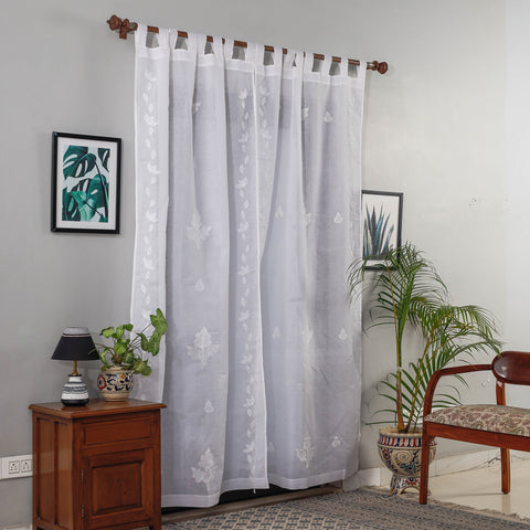  applique cutwork door curtain
