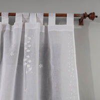 Applique Work Curtain