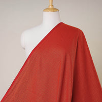 Red - Jacquard Prewashed Cotton Fabric