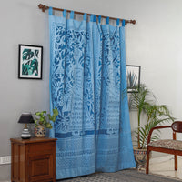 Applique Cutwork Door Curtain