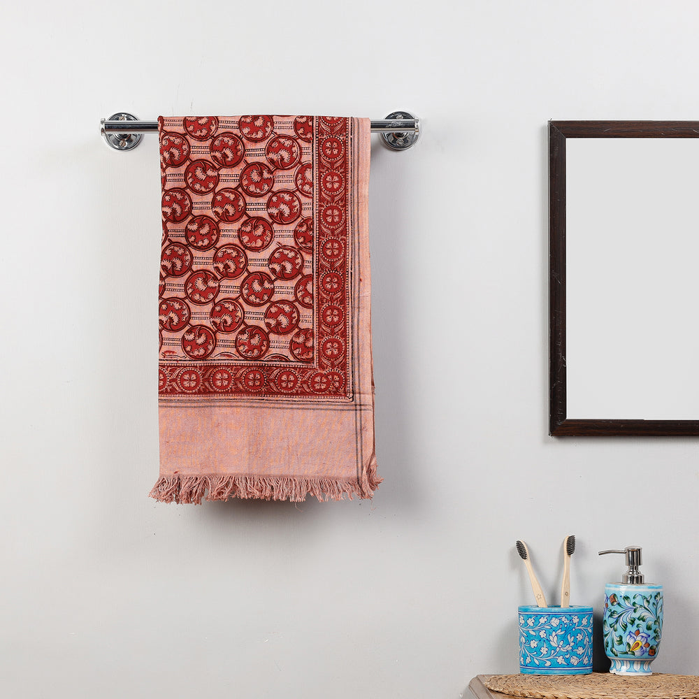 Block Printed Towel