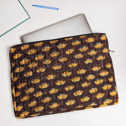 Handcrafted Quilted Laptop Sleeve (11 x 16 in)