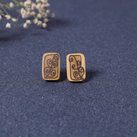 bamboo earrings