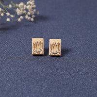 bamboo earrings