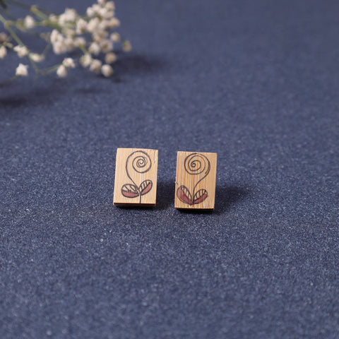 bamboo earrings