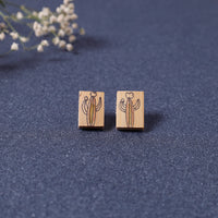 bamboo earrings