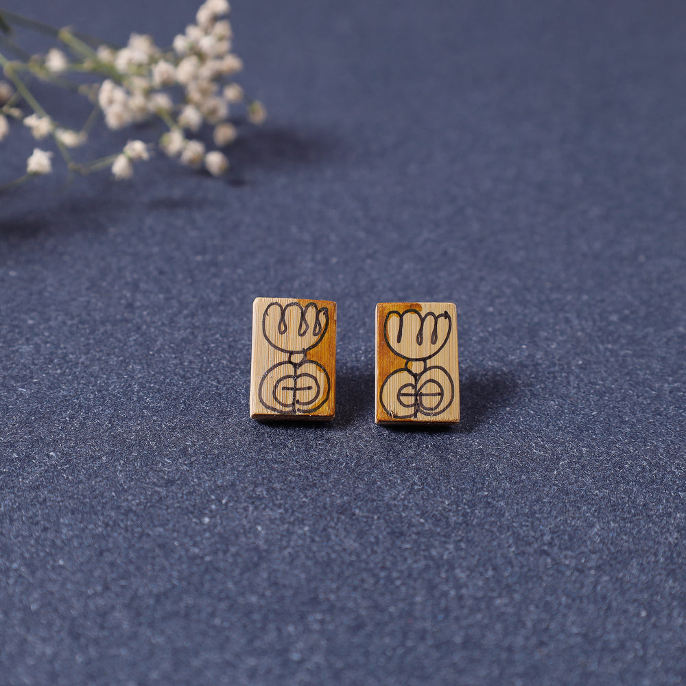 bamboo earrings