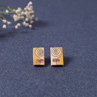 bamboo earrings