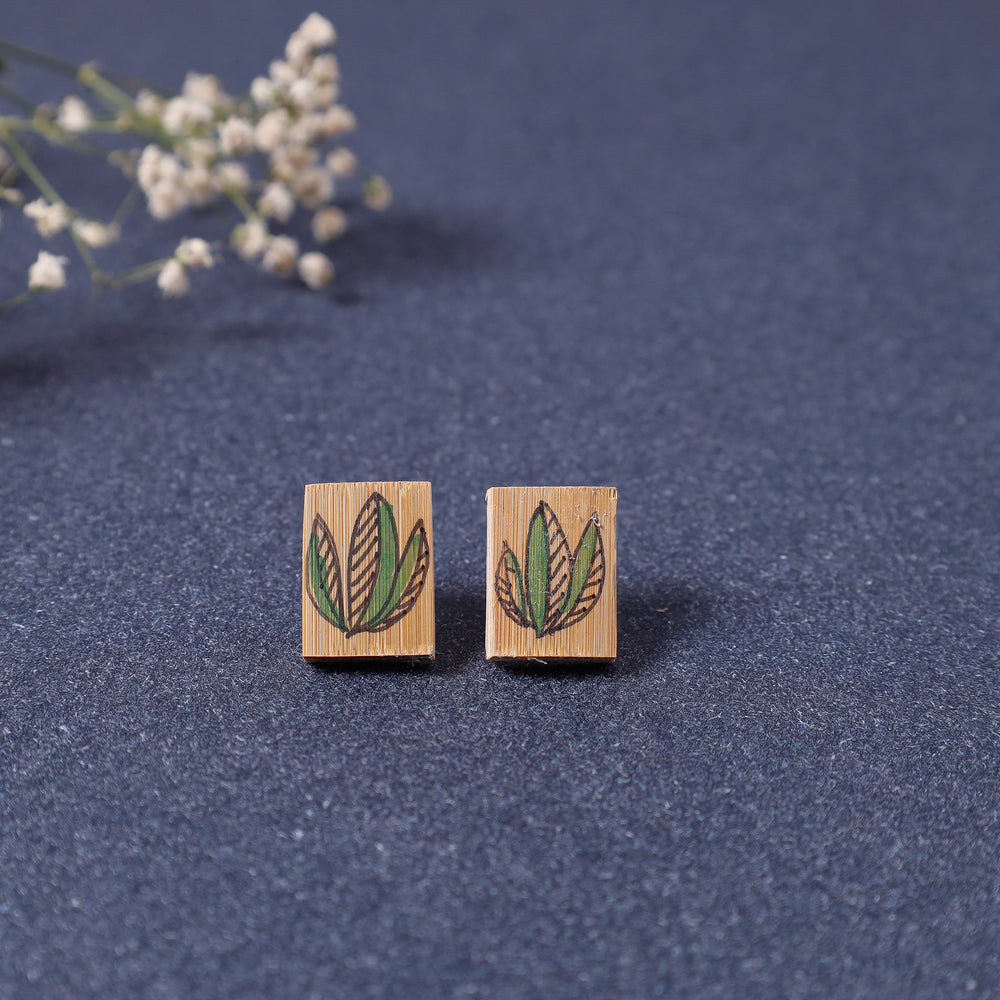 bamboo earrings