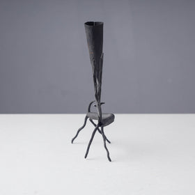 Bastar Tribal Wrought Iron Candle Stand Online in India 