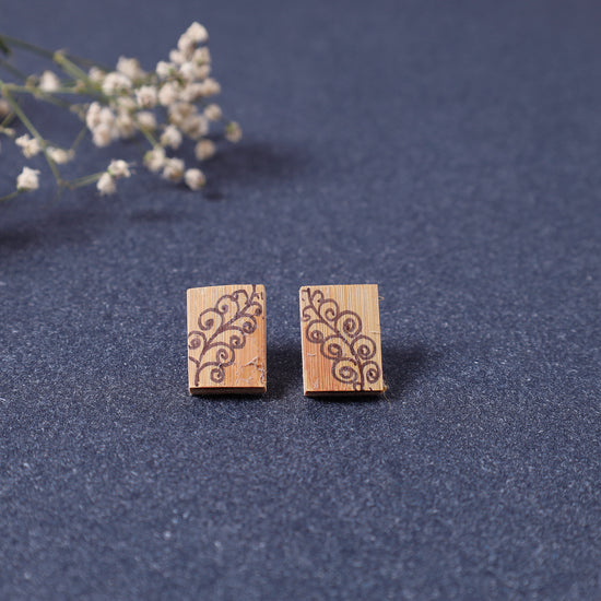 bamboo earrings