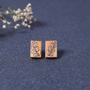 bamboo earrings