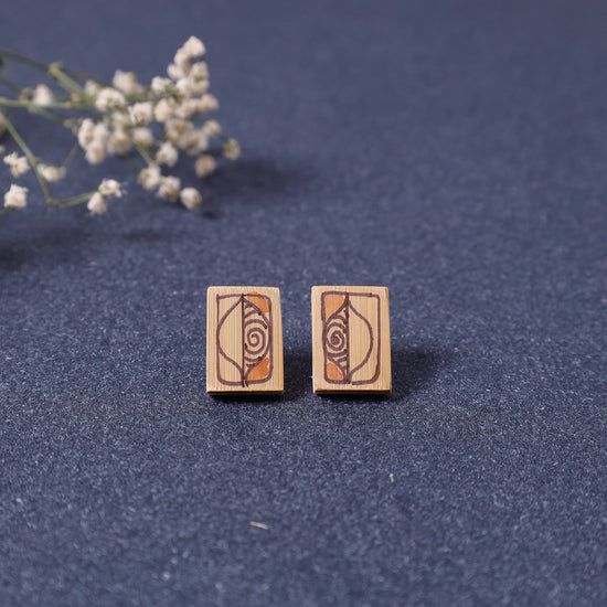 bamboo earrings