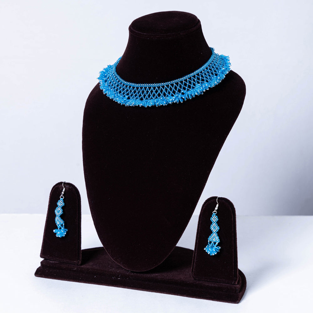 neemuch beadwork necklace set