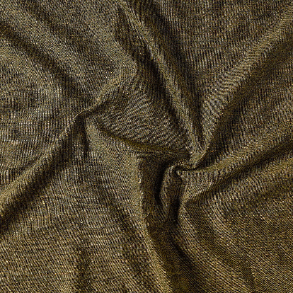 Green - Jhiri Pure Handloom Cotton Precut Fabric