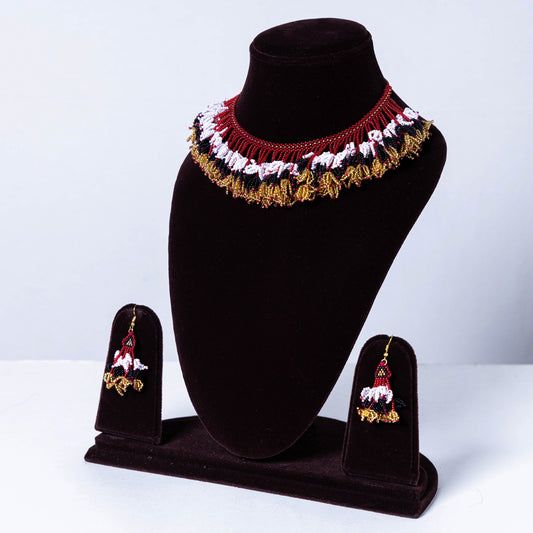 neemuch beadwork necklace set
