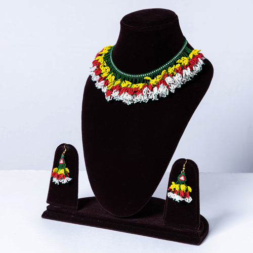 neemuch beadwork necklace set