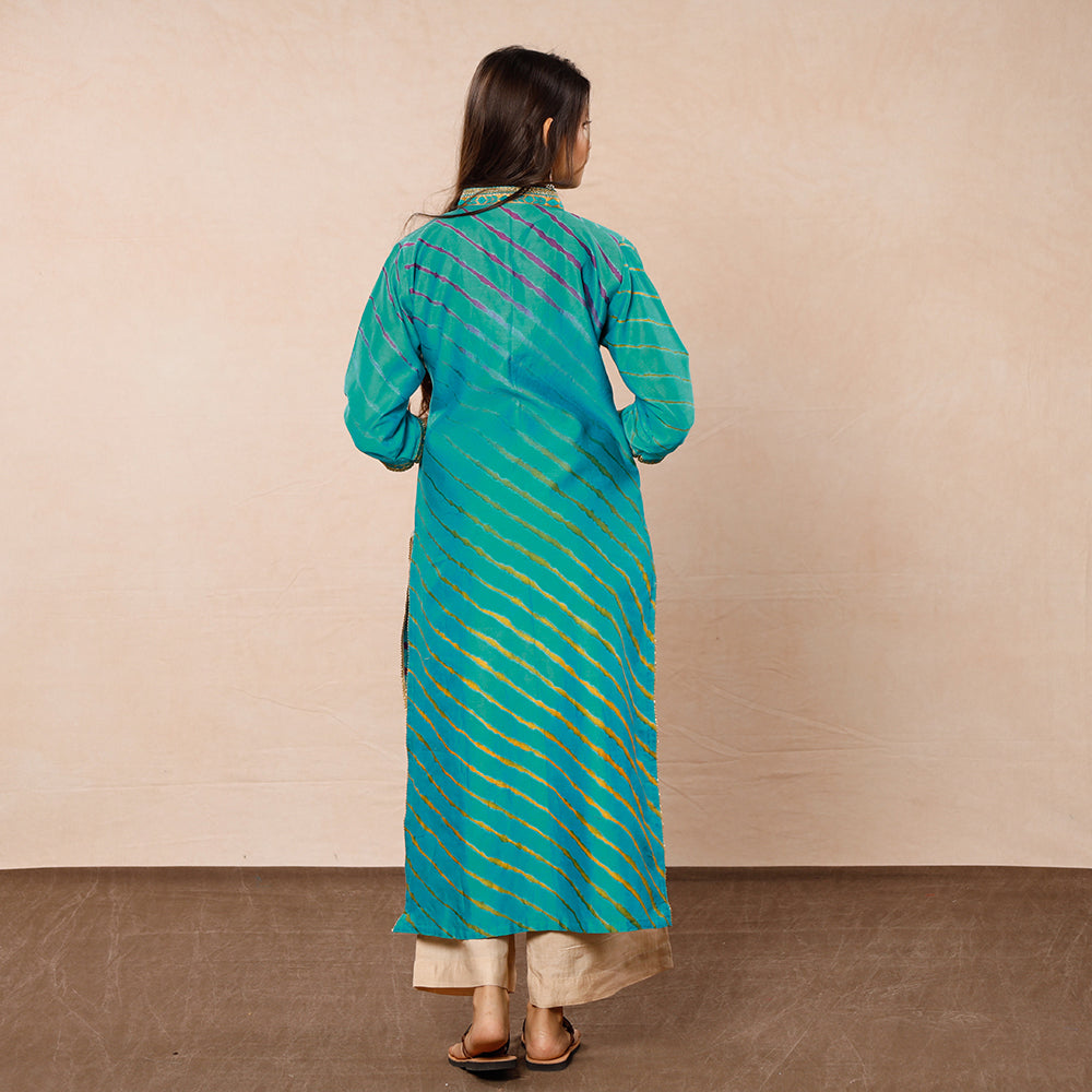 leheriya kurta 