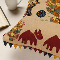 Applique work Cushion Cover