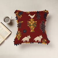 Applique work Cushion Cover