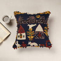 Applique work Cushion Cover