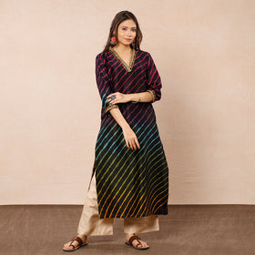 leheriya kurta 